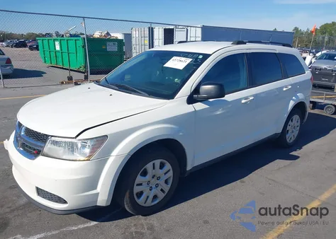2018 Dodge Journey Se from USA, damaged, VIN 3C4PDCAB4JT302528